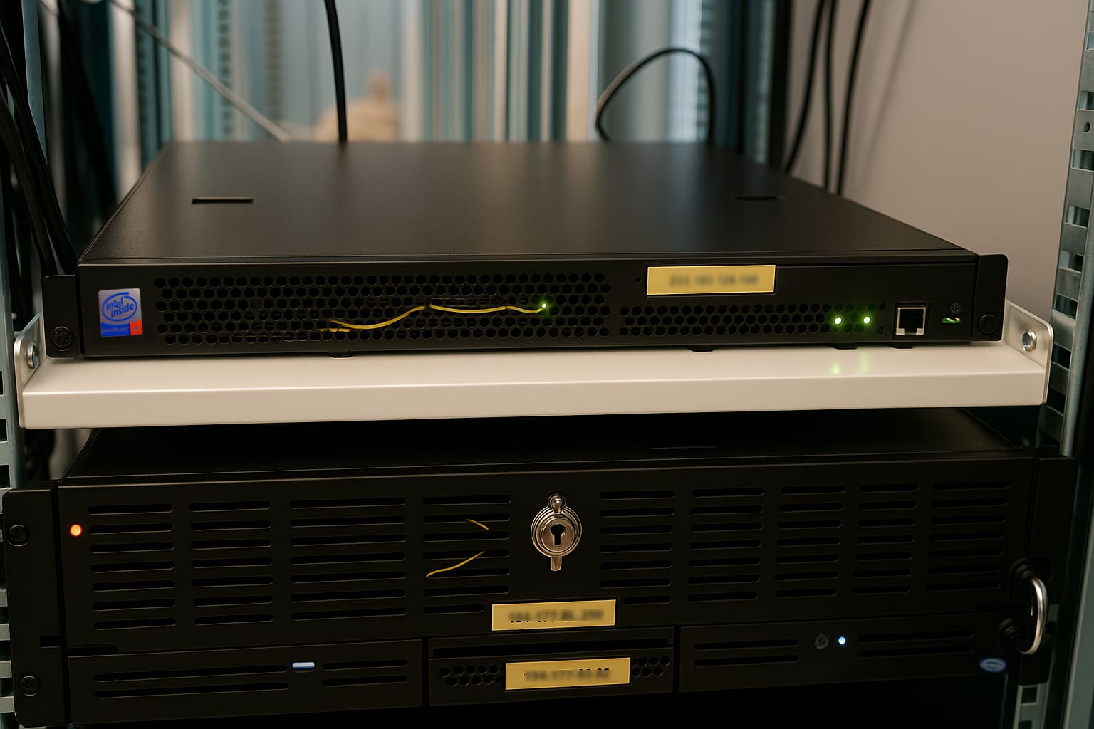 Il primo server di FacileHosting in produzione